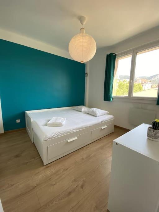 L'Azur 15'Plage 10'Port 5'Train Clim Wifi Pkg Apartment Toulon Exterior photo